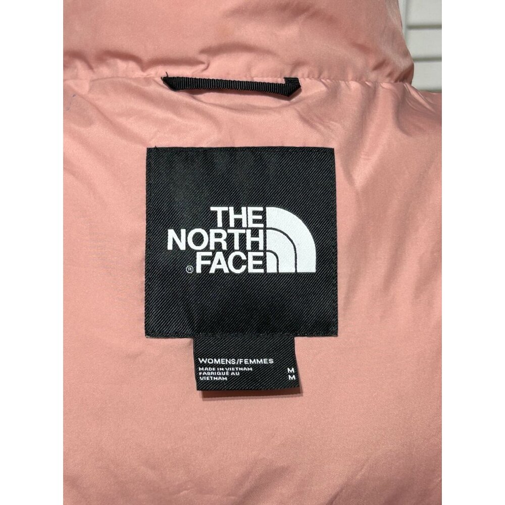 The North Face Women's Pink Aconcagua Down Puffer Vest Size Medium 3150 - Picture 7 of 15